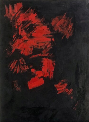 Ζωγραφική με τίτλο "Transformation" από Marina Gorbachova, Αυθεντικά έργα τέχνης, Λάδι Τοποθετήθηκε στο Ξύλινο πάνελ