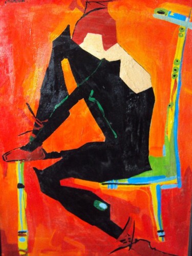 Рисунок под названием "Балерина" - Марина Ходарева, Подлинное произведение искусства