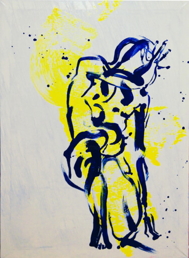 Картина под названием "I will never be wit…" - Марина Климан, Подлинное произведение искусства, Масло