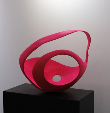 Sculpture titled "Boucle" by Marina Nimmo, Original Artwork, Ceramics