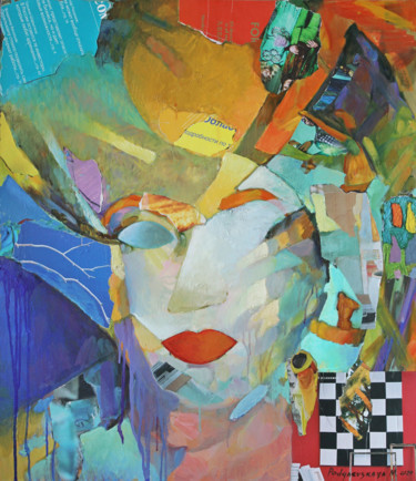 Картина под названием "Элизабет" - Marina Podgaevskaya, Подлинное произведение искусства, Масло
