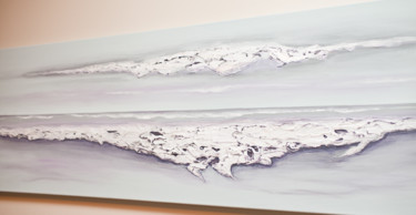 Painting titled "Waves" by Marina Pronsky, Original Artwork, Acrylic