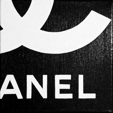 Peinture intitulée "Peace of Chanel" par Marina Rusalka, Œuvre d'art originale, Acrylique Monté sur Châssis en bois