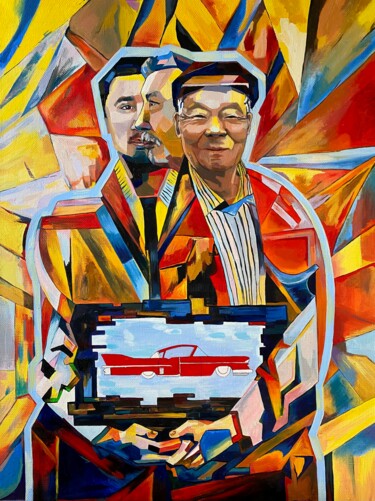 "Единое целое" başlıklı Tablo Марина Шолохова tarafından, Orijinal sanat, Petrol Ahşap panel üzerine monte edilmiş