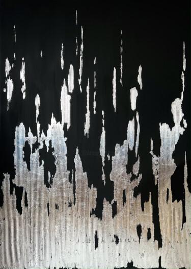 "Black textured pain…" başlıklı Tablo Marina Skromova tarafından, Orijinal sanat, Akrilik