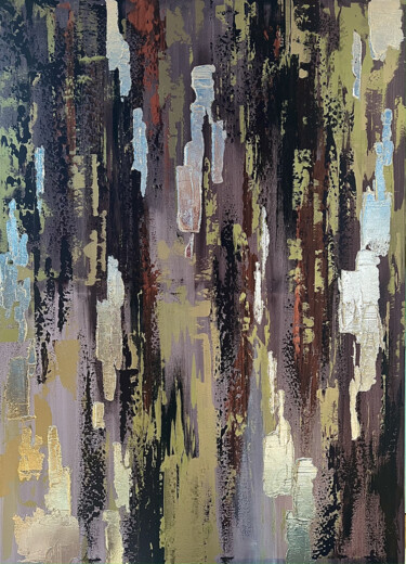 Pittura intitolato "Amazing textured ab…" da Marina Skromova, Opera d'arte originale, Acrilico