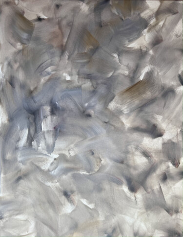 Картина под названием "Emotional picture i…" - Marina Skromova, Подлинное произведение искусства, Масло Установлен на Деревя…