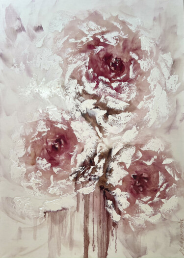 Картина под названием "Extremely beautiful…" - Marina Skromova, Подлинное произведение искусства, Масло