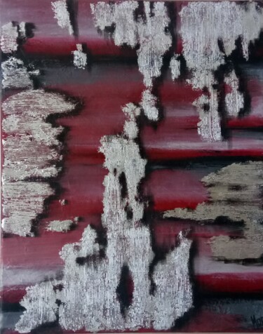 Картина под названием "Bordo" - Marina Ternavskaya, Подлинное произведение искусства, Акрил Установлен на Деревянная рама дл…