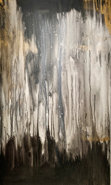 Картина под названием "Séparation" - Marina Beverelli, Подлинное произведение искусства, Акрил Установлен на Деревянная рама…
