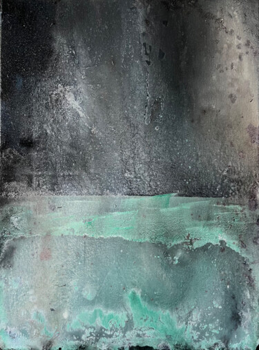 Картина под названием "Il Givre cet été -…" - Marina Beverelli, Подлинное произведение искусства, Акрил Установлен на Деревя…