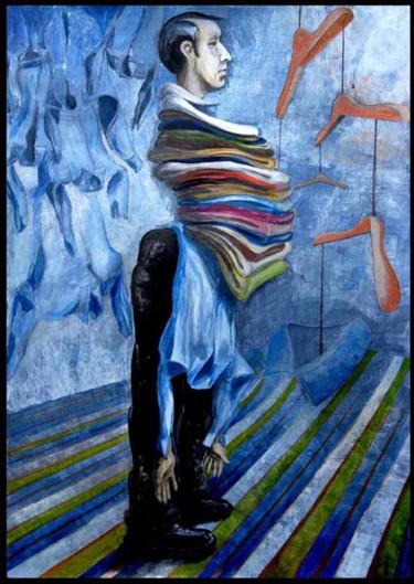 Картина под названием "Still Standing" - Cristian Marin, Подлинное произведение искусства