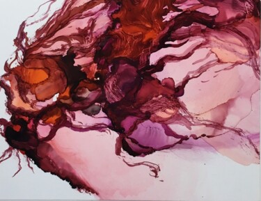 Рисунок под названием "Fleshia" - Marine Boucher, Подлинное произведение искусства, Чернила