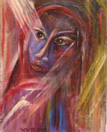Peinture intitulée "Munyal" par Marinou, Œuvre d'art originale