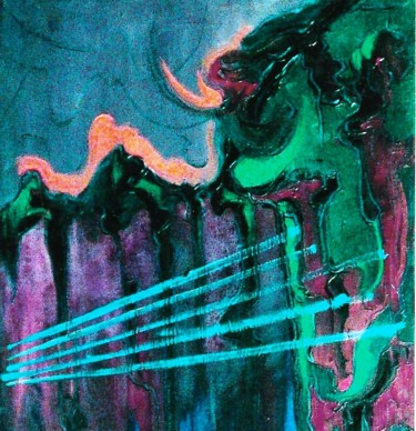 Malerei mit dem Titel "5-sinfonia-" von Mario Fanconi, Original-Kunstwerk, Öl