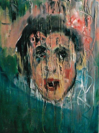 Peinture intitulée "stupore" par Mario Fanconi, Œuvre d'art originale, Huile