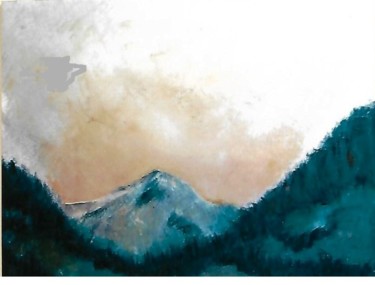 Pintura titulada "13-atmosfera-alpina-" por Mario Fanconi, Obra de arte original, Oleo