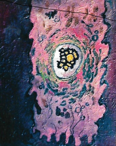 Peinture intitulée "5-cellula-" par Mario Fanconi, Œuvre d'art originale, Huile