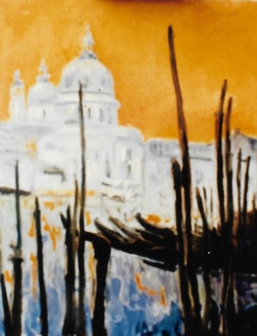 Pittura intitolato "Roma" da Mario Fanconi, Opera d'arte originale, Olio