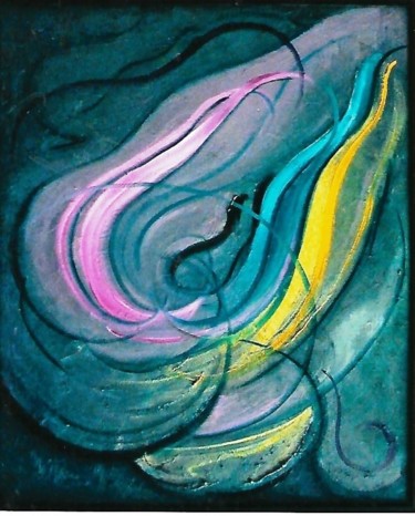 Pintura intitulada "via col vento" por Mario Fanconi, Obras de arte originais, Óleo