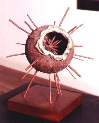 Escultura titulada "Esfera 5" por Mario Morasan, Obra de arte original