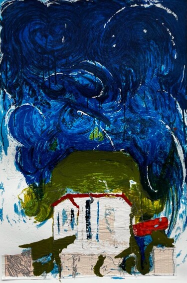 Obrazy i ryciny zatytułowany „Casa Dolce” autorstwa Mario Schifano, Oryginalna praca, Nadruk