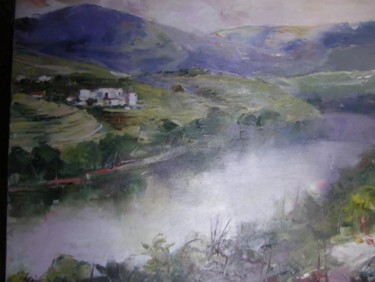 Pintura intitulada "Porto - Douro River…" por Mário Couto, Obras de arte originais