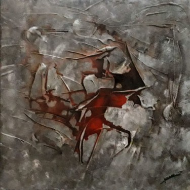 Painting titled "Astratto policromo" by Mario Frattura, Original Artwork, Acrylic