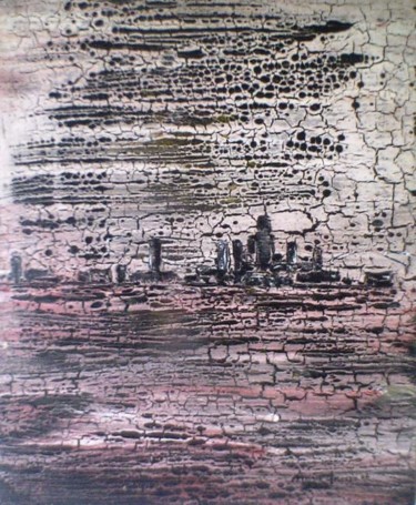 Pintura intitulada "lenda imperial" por Mário Fresco, Obras de arte originais, Óleo