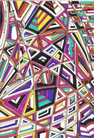 prosseso Painting titled "prosseso" by Mário Fresco, Original Art, Architecture