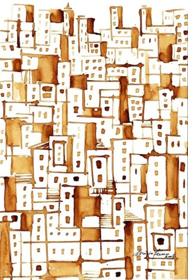 acunulados Painting titled "acunulados" by Mário Fresco, Original Art, Architecture
