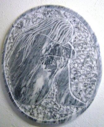 Escultura intitulada "ANA" por Mário Fresco, Obras de arte originais, Pedra