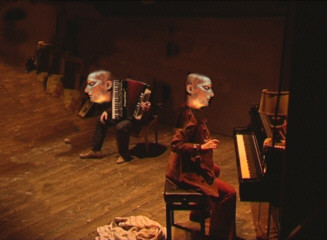 Pittura intitolato "concerto macabro" da Mario Jerone, Opera d'arte originale