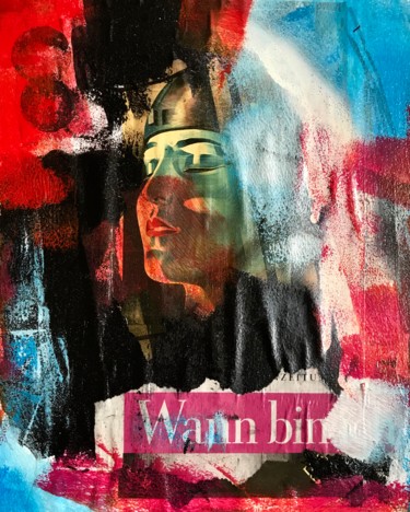 Malerei mit dem Titel "Be" von Marion Witschel, Original-Kunstwerk, Acryl