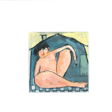 Картина под названием "confinement 2" - Marion Durand-Gasselin, Подлинное произведение искусства, Акрил