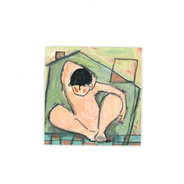 Картина под названием "confinement 3" - Marion Durand-Gasselin, Подлинное произведение искусства, Акрил