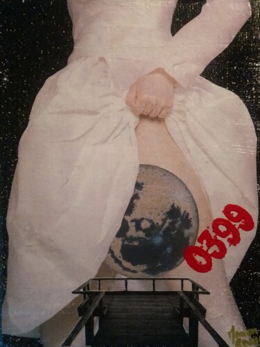 10 mars 99 Collages intitulée "10 mars 99" par Marion Revoyre, Œuvre d'art originale, Collages