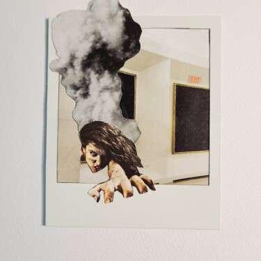 Collages intitulée "No way out" par Marion Revoyre, Œuvre d'art originale, Collages