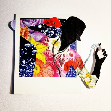 Collages titled "Puissante musique" by Marion Revoyre, Original Artwork, Collages