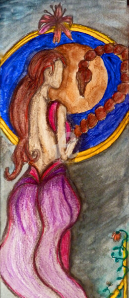 Peinture intitulée "scorpion.jpg" par Marion Rt, Œuvre d'art originale, Aquarelle