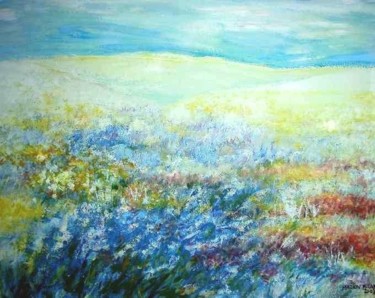 Painting titled "provence" by Marion Baars, Original Artwork