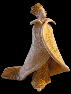 Sculpture intitulée "La princesse" par Marion De La Fontaine, Œuvre d'art originale