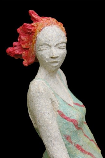 Sculpture titled "Danseuse" by Marion De La Fontaine, Original Artwork