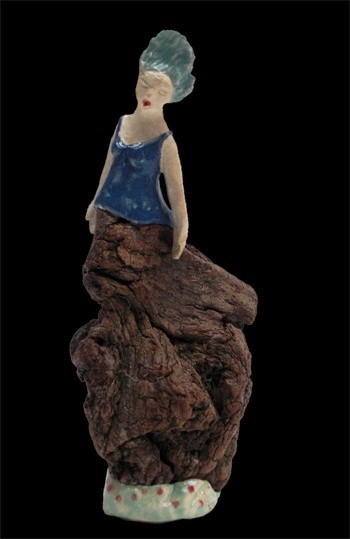 Sculpture intitulée "petite danseuse 1" par Marion De La Fontaine, Œuvre d'art originale