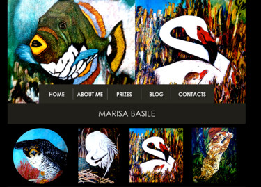 Pittura intitolato "Site" da Marisa Basile, Opera d'arte originale, Olio