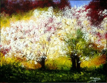 Peinture intitulée "Brillos de primavera" par Marisa Espinosa García, Œuvre d'art originale