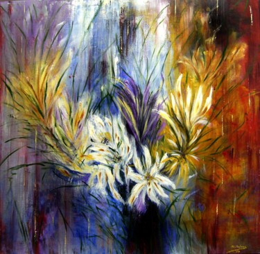 Painting titled "Vida Nueva" by Marisa Espinosa García, Original Artwork