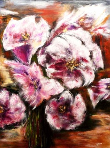 Pintura titulada "Ramo de flores" por Marisa Espinosa García, Obra de arte original