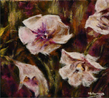 Pintura titulada "flores 1" por Marisa Espinosa García, Obra de arte original