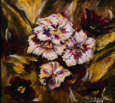 Pintura intitulada "Flores 2" por Marisa Espinosa García, Obras de arte originais
